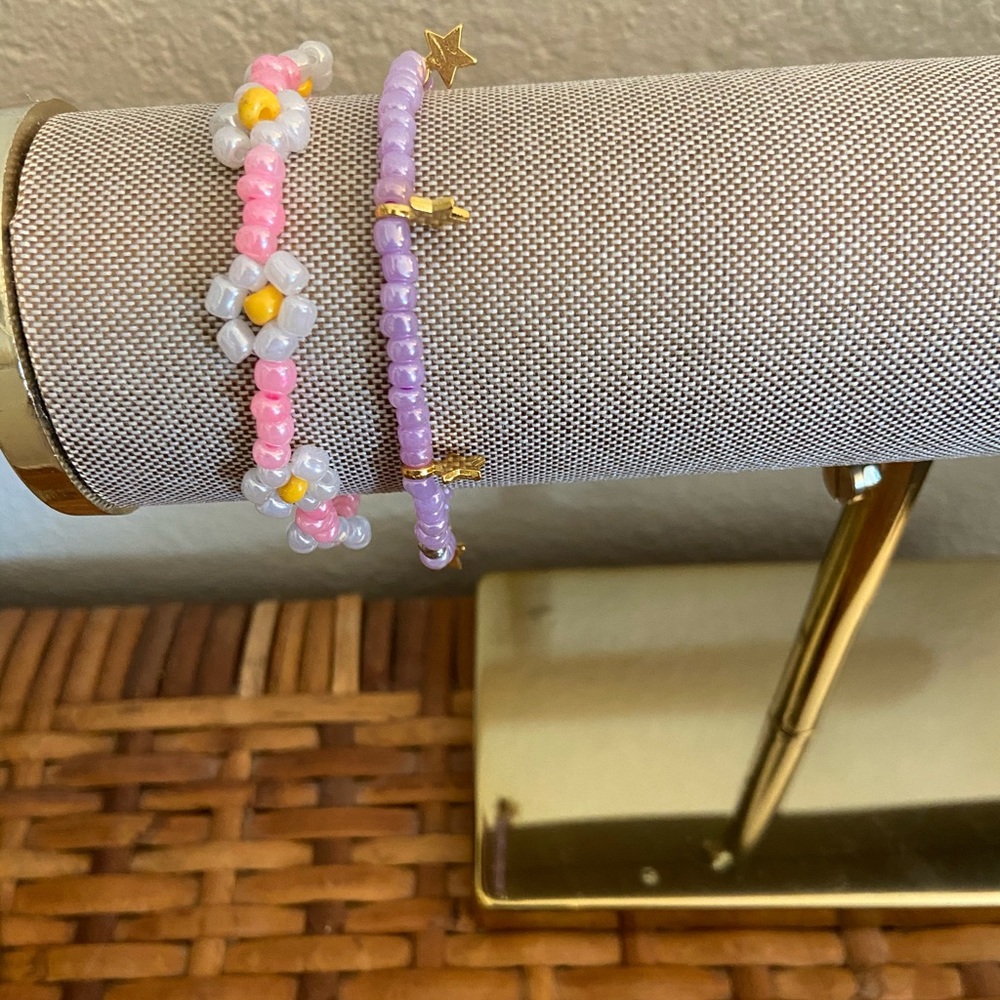 Custom beaded bracelets & anklets